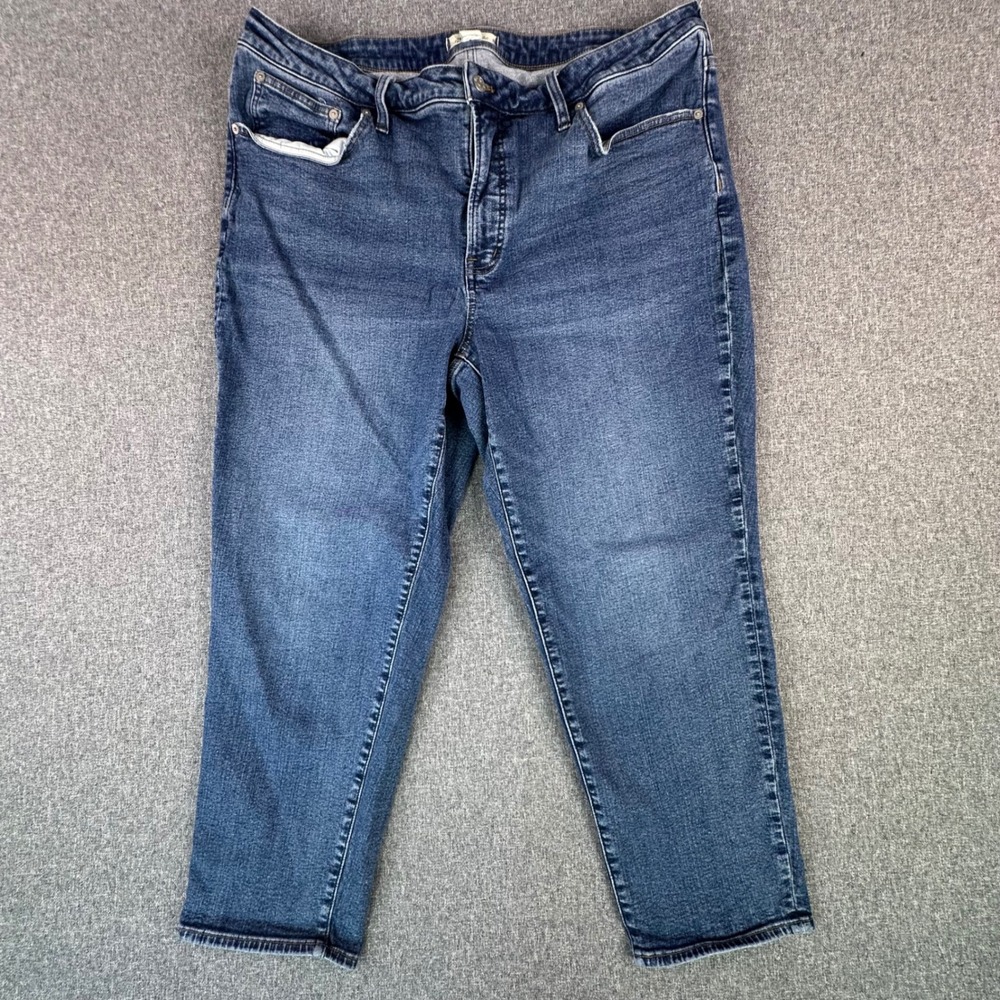 Madewell Jeans Womens 20W The Perfect Vintage Jean Blue Stretch Good